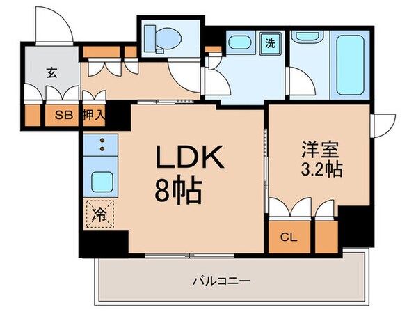 クロスレジデンス六義園の物件間取画像